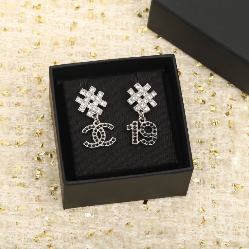Ch*el earrings